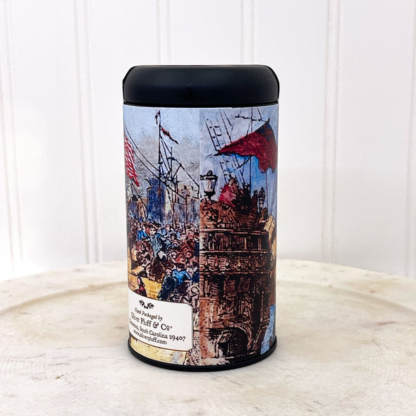 250th Anniversary of the Boston Tea Party Young Hyson Teabags Commemorative Tin
