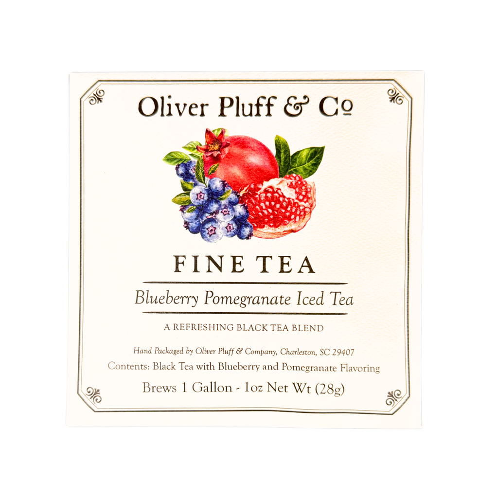 Blueberry Pomegranate Iced Tea - 1 Gallon Envelope – Oliver Pluff & Co