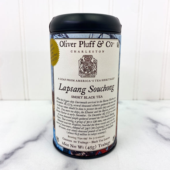 250th Anniversary of the Boston Tea Party Lapsang Souchong Teabags Commemorative Tin