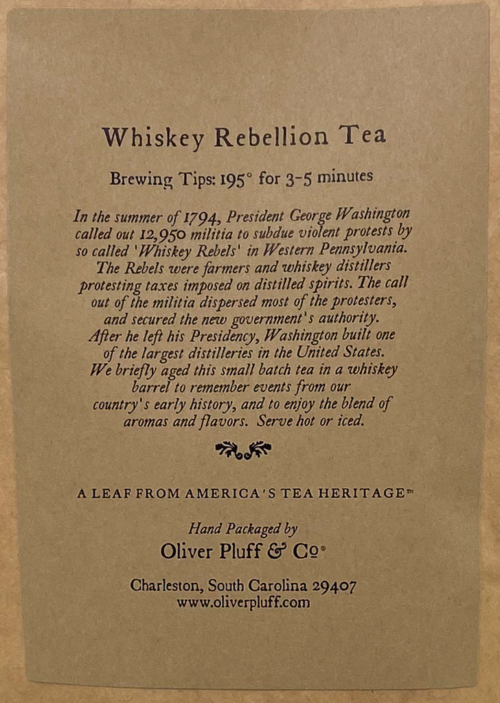 Whiskey Rebellion Fine Tea by the Pound