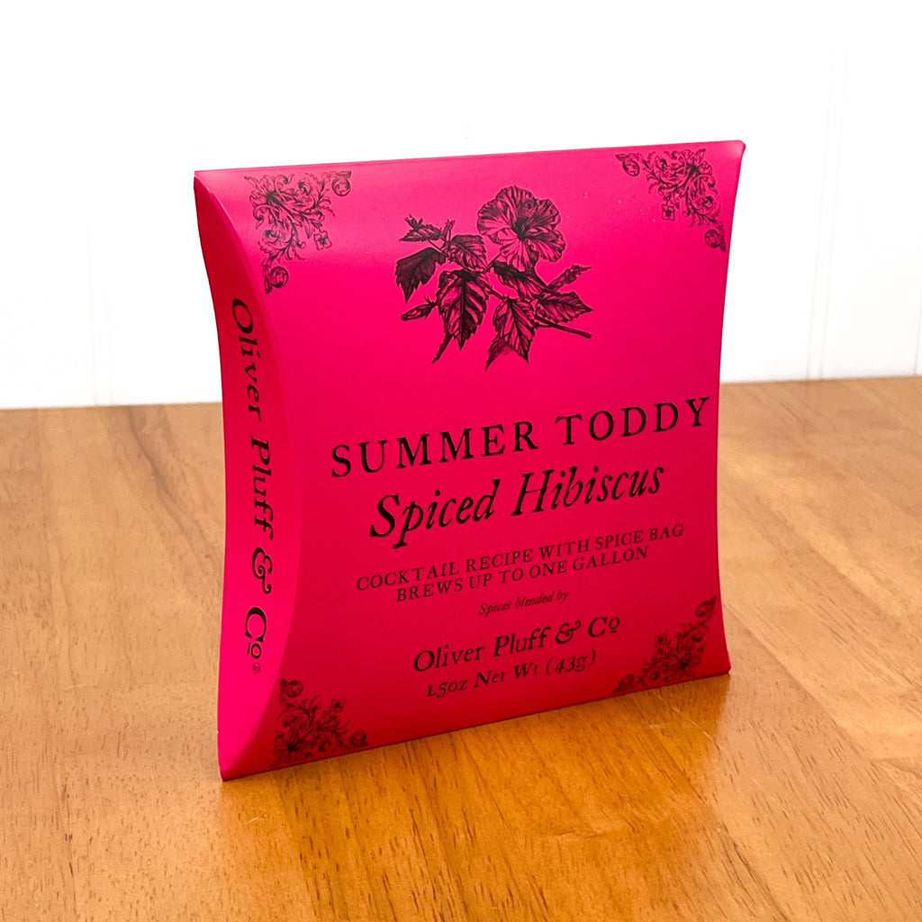 Spiced Hibiscus Summer Toddy - 1 Gallon Package – Oliver Pluff & Co