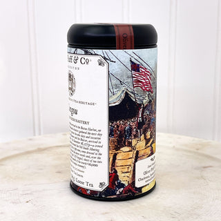 250th Anniversary of the Boston Tea Party Congou Loose Tea Commemorative Tin