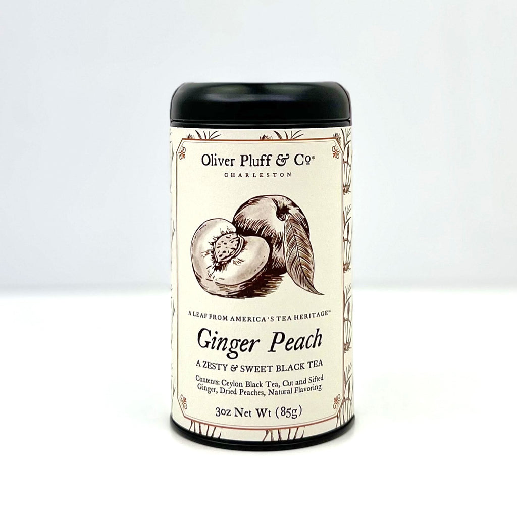 Ginger Peach Tea -- Loose Tea in  Signature Tea Tin