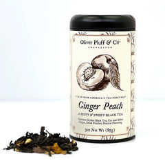 Ginger Peach Tea -- Loose Tea in  Signature Tea Tin