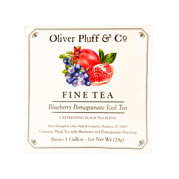 Blueberry Pomegranate Iced Tea - 1 Gallon Envelope – Oliver Pluff & Co
