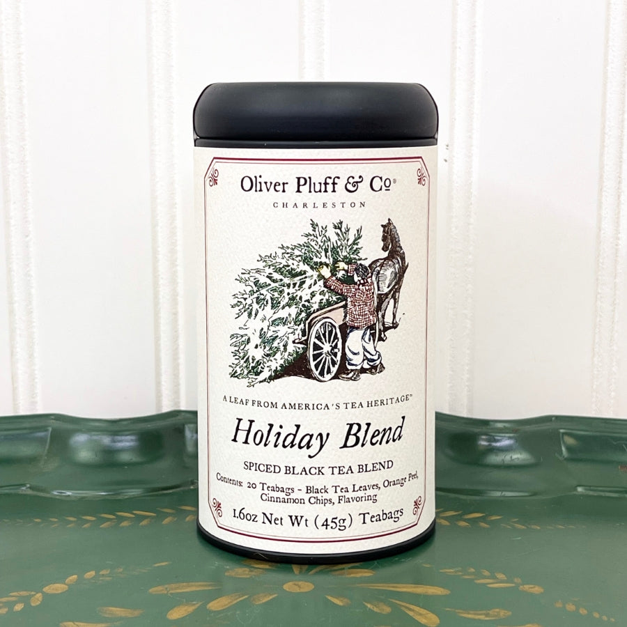 Oliver Pluff's Holiday Blend - 20 Teabags in Signature Tea Tin