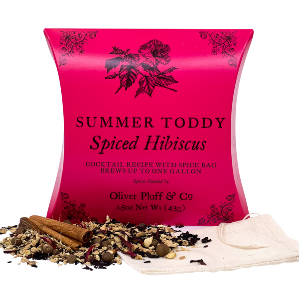 Spiced Hibiscus Summer Toddy - 1 Gallon Package – Oliver Pluff & Co