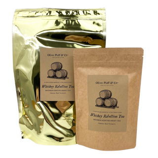 gold foil one lb bag and kraft 4 oz bag