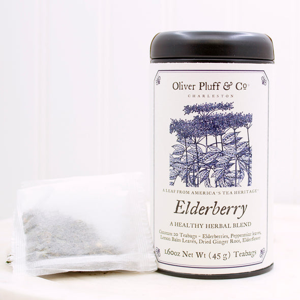 Elderberry Teabags in Signature Tin