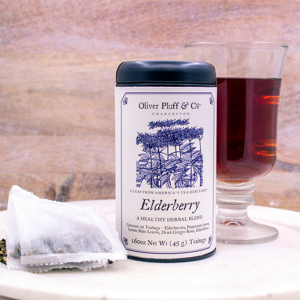 Elderberry Teabags in Signature Tin