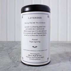 Lavender - Loose Tea in Signature Tin