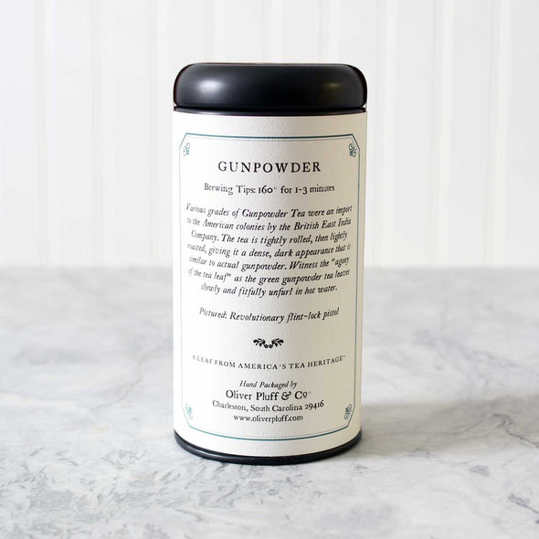 Gunpowder - Green Tea Teabags in Signature Tea Tin