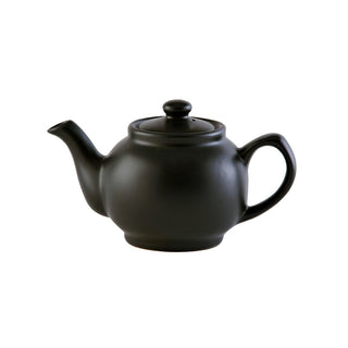 matte black tea pot