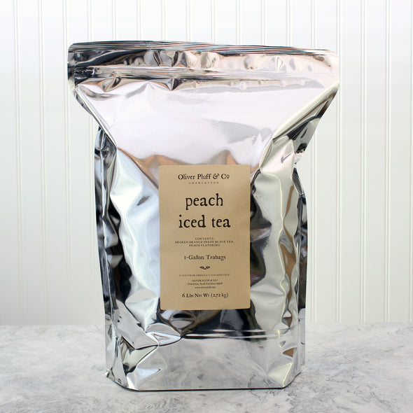 Peach Iced Tea - 96 One-Gallon Teabags